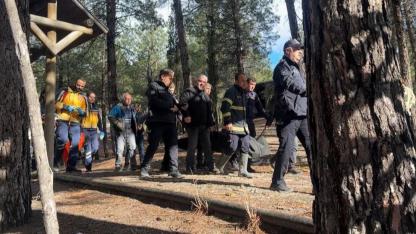 Ormanlık alanda ceset bulundu