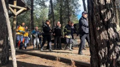 Ormanlık alanda ceset bulundu