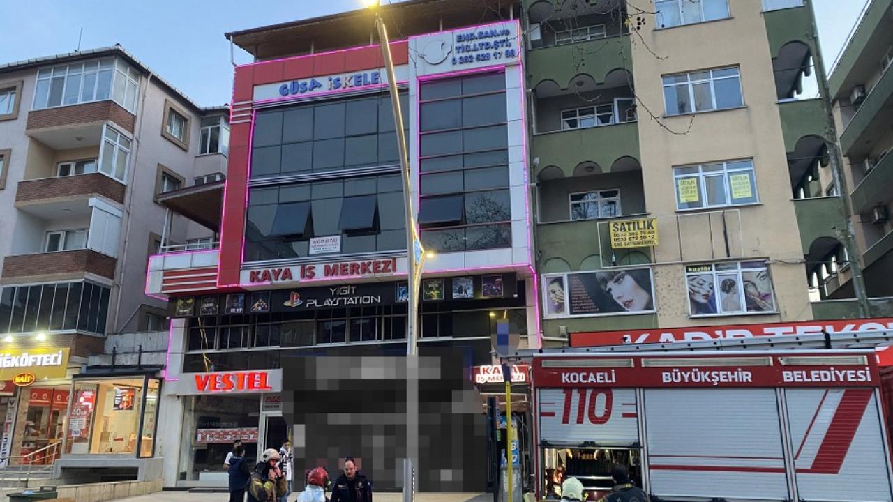 Patlayan bilgisayar ofiste yangın çıkardı