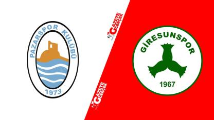 Pazarspor Giresunspor maçı saat kaçta, hangi kanalda?