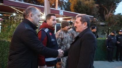 Samsun Valisi Orhan Tavlı emniyet personeliyle iftar yaptı