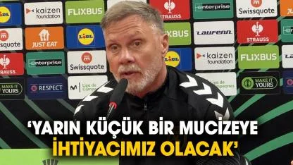 Thorsten Fink: Yarın mucizeye ihtiyacımız olacak