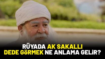 Rüyada ak sakallı dede görmek ne anlama gelir?