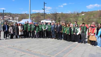 Samsun bağımlılığa karşı sahada