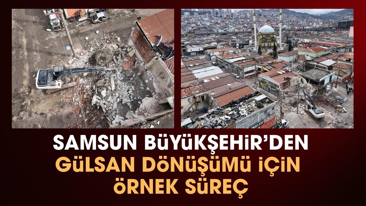 Samsun Büyükşehir'den Gülsan dönüşümü için proje yarışması