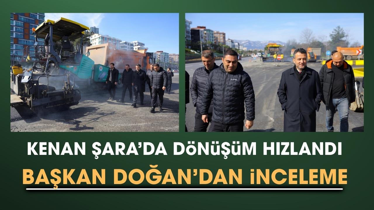 Samsun Kenan Şara Köprülü Kavşağı’nda dönüşüm hızlandı