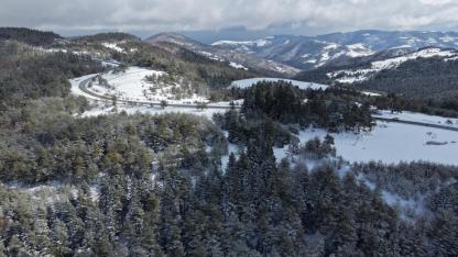 Samsun Kızlan Yaylası dronla görüntülendi