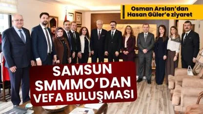 Samsun SMMM Odası'ndan vefa buluşması