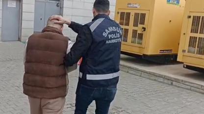Samsun'da 14 yıl hapis cezasıyla aranan şahıs yakalandı