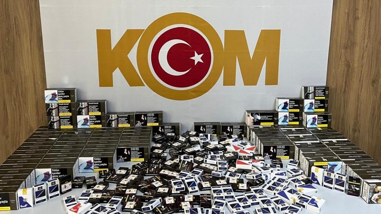 Samsun'da 22 bin doldurulmuş makaron ele geçirildi