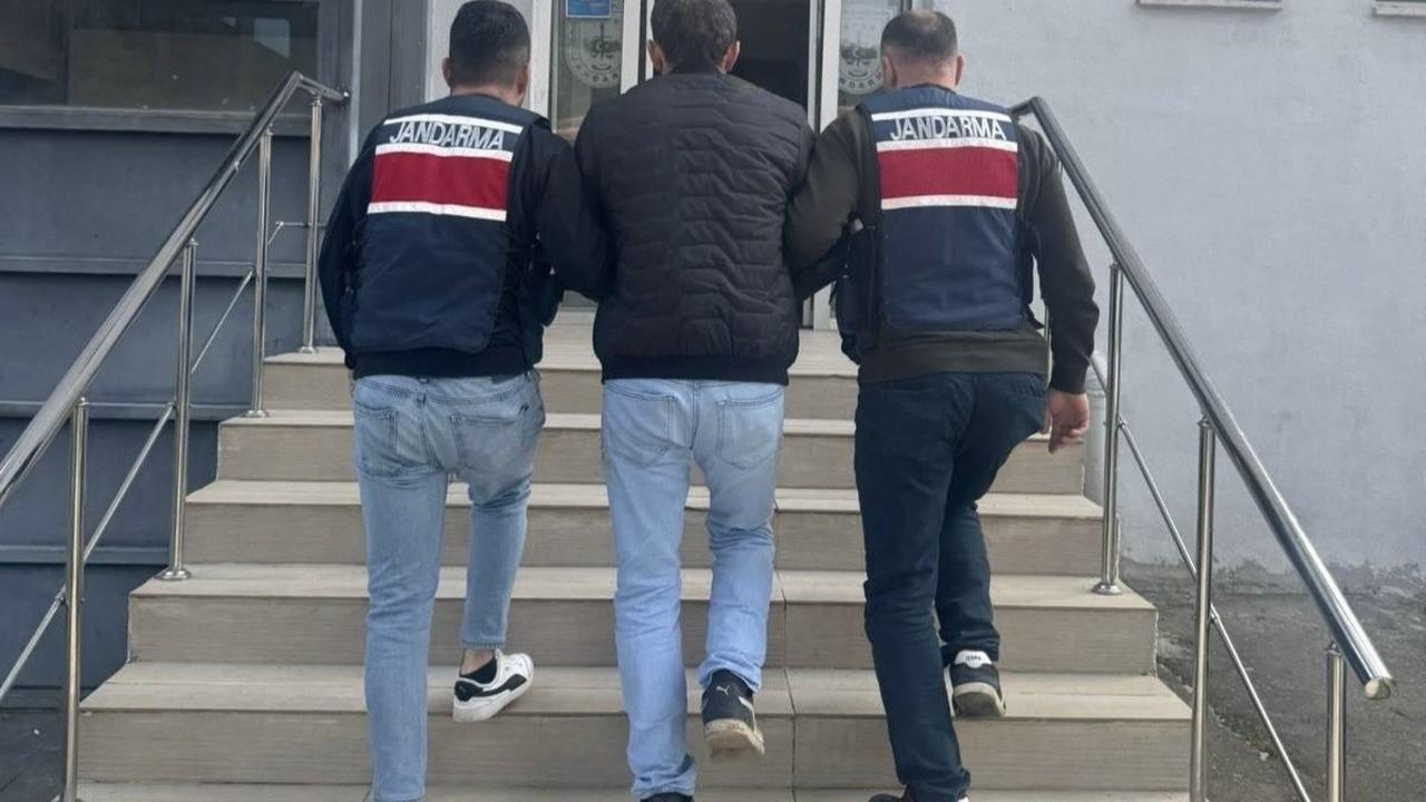Samsun'da 22 yıl hapis cezası bulunan firariyi jandarma yakaladı