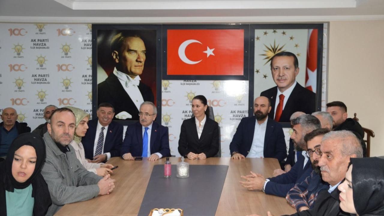Samsun'da AK Parti Havza İlçe Başkanlığı bayramlaştı