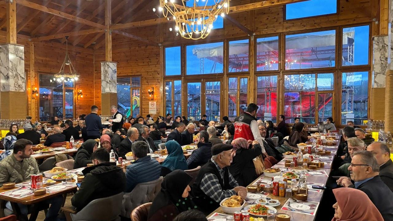 Samsun'da anlamlı iftar sofrası!