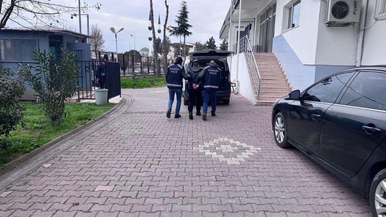 Samsun’da aranan hükümlüye operasyon! Hapis cezası vardı yakalandı