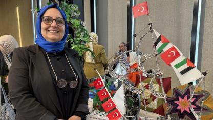 Samsun'da atık malzemelerle Sumud gemisi yapıldı