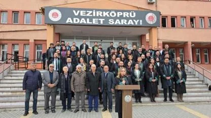 Samsun'da avukata saldırıya tepki