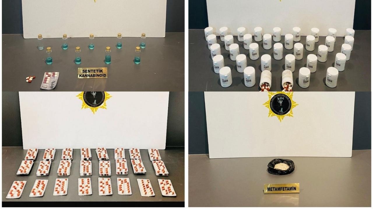 Samsun’da binlerce sentetik ecza ele geçirildi