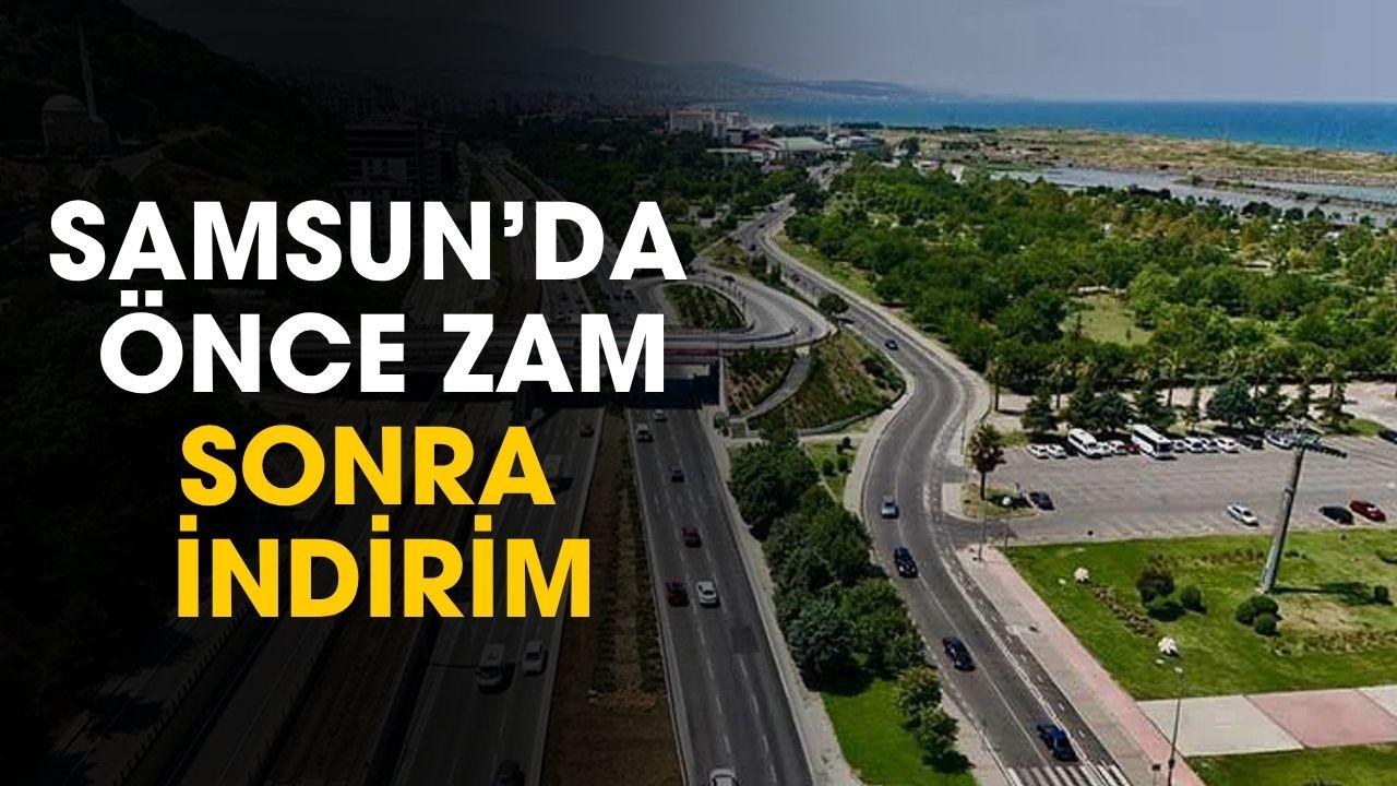 Samsun'da bugün 79,37 TL ertesi gün 78,22 TL'den satılacak