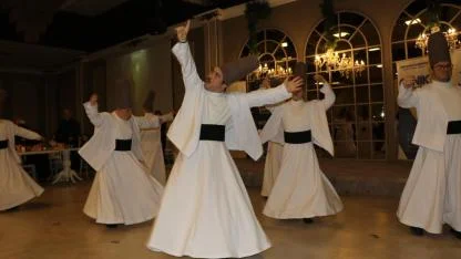 Samsun’da Down sendromlu çocuklardan semazen ve zeybek gösterisi