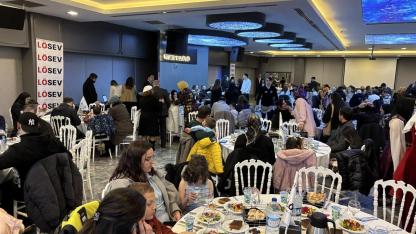 Samsun'da geleneksel LÖSEV iftarı düzenlendi