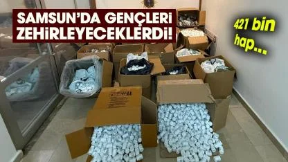 Samsun’da gençleri zehirleyeceklerdi!