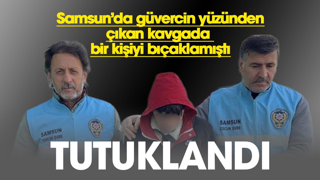 Samsun'da 'güvercin' kavgasında bir kişiyi bıçaklayan çocuk tutuklandı