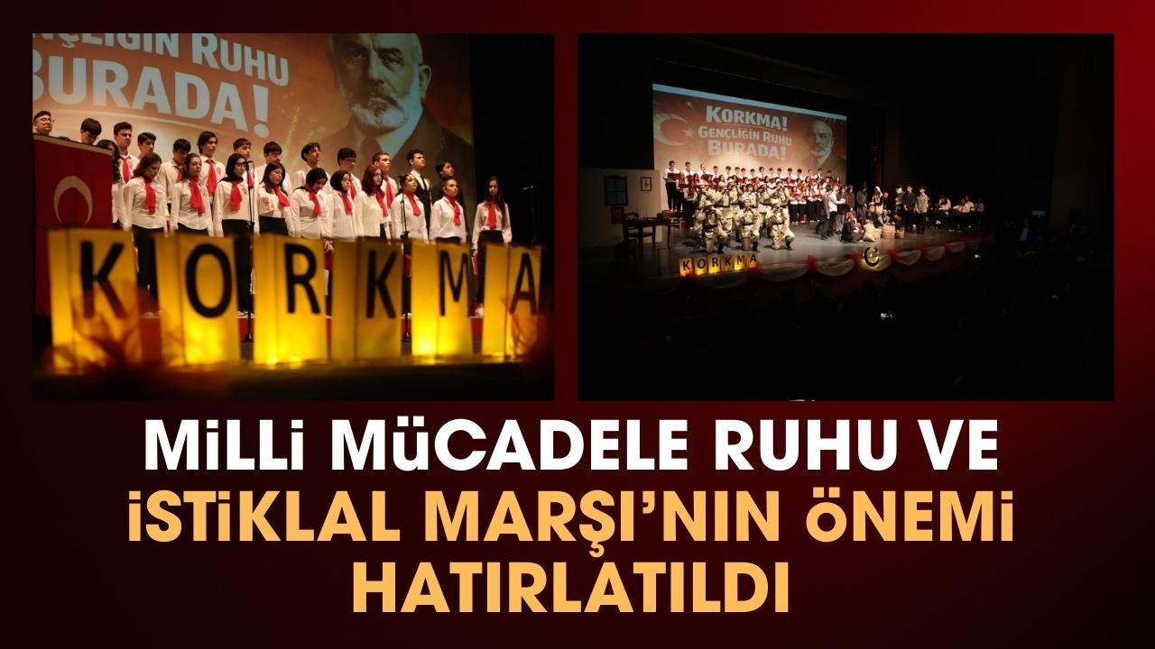 Samsun'da İstiklal Marşı'nın kabulünün 105. yılı programı