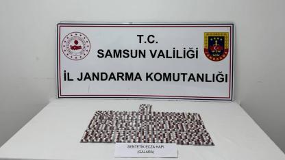 Samsun'da jandarmadan uyuşturucu operasyonu
