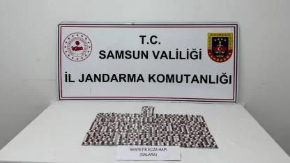 Samsun'da jandarmadan uyuşturucu operasyonu