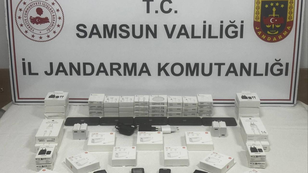 Samsun’da kaçak teknoloji operasyonu