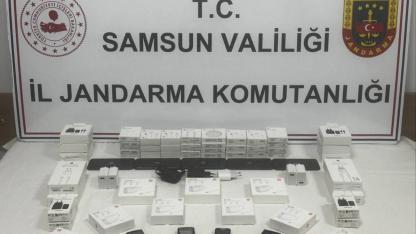 Samsun’da kaçak teknoloji operasyonu