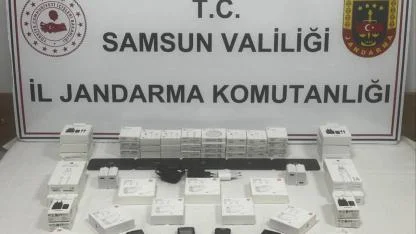 Samsun’da kaçak teknoloji operasyonu
