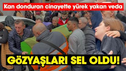 Samsun’da kan donduran cinayette yürek yakan veda