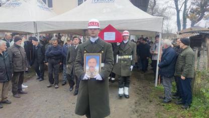 Samsun'da Kıbrıs gazisi Hüseyin Kul son yolculuğuna uğurlandı