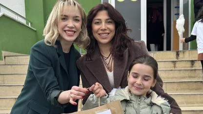 Samsun'da kırsal kesimde yaşayan çocuklara bayramlık hediye edildi