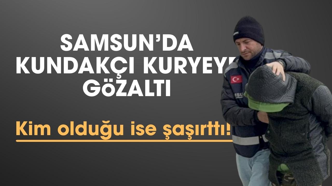 Samsun'da kurye, araç kundaklamaktan gözaltına alındı! Kuryenin kim olduğu ise şaşırttı...
