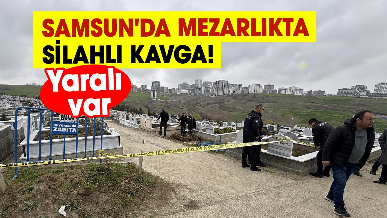 Samsun'da baldızını öldürüp intihar eden adamın cenazesinde silahlı kavga çıktı! Yaralılar var