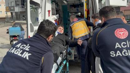 Samsun'da motosiklet kazasında 2 kardeş yaralandı