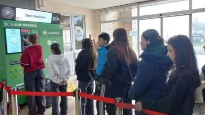 Samsun'da öğrencilerden DOA farkındalığı