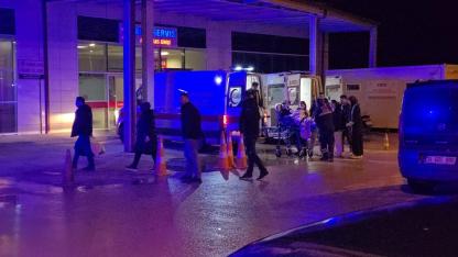 Samsun’da otomobil kanyonda şarampole yuvarlandı: 7 yaralı