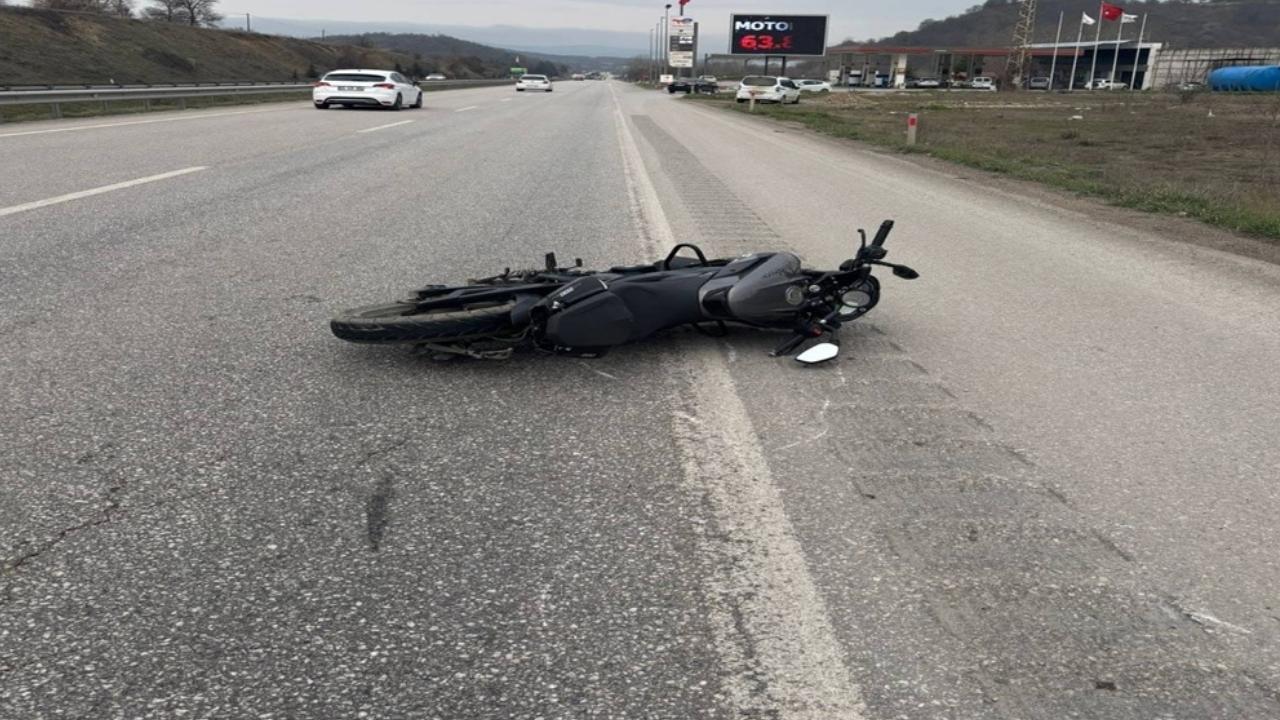 Samsun'da otomobilin çarptığı motosikletli ağır yaralandı