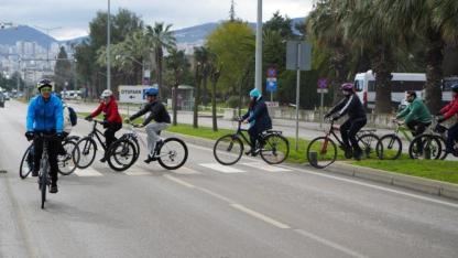 Samsun’da pedallar sağlıklı yaşam için döndü