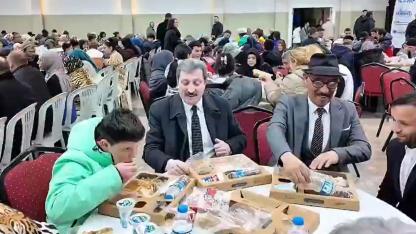 Samsun’da roman iftar programı düzenlendi