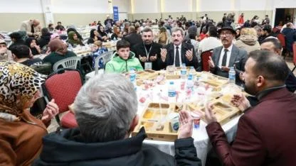 Samsun'da Roman iftarında birlik mesajı