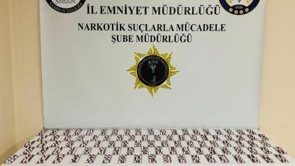 Samsun’da sentetik ecza operasyonu: Bin 192 adet hap ele geçirildi