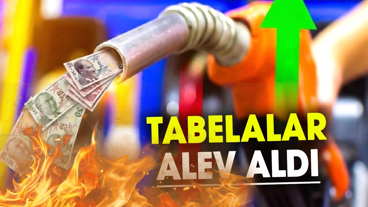 Samsun’da tabelalar alev aldı
