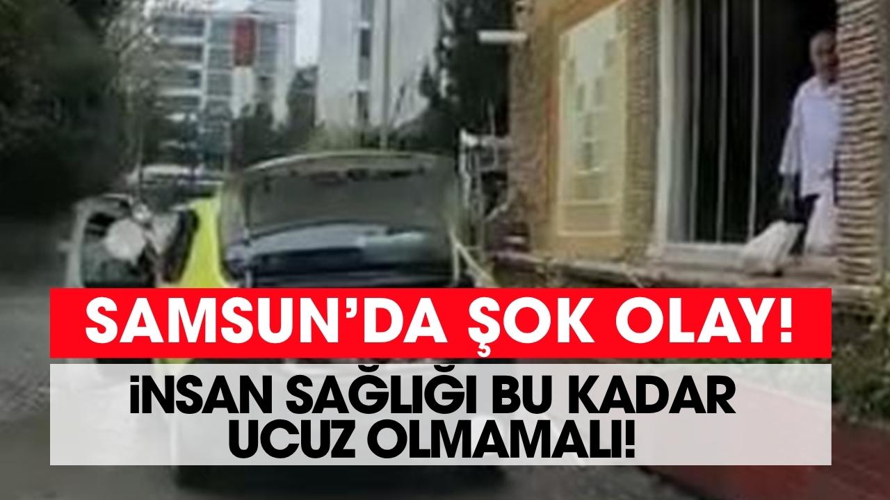 Samsun'da taksinin bagajında et sevkiyatı yapan işletmeye ceza