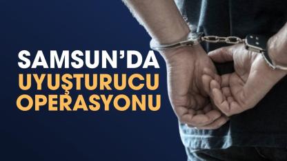 Samsun'da uyuşturucu operasyonu: 2 tutuklama