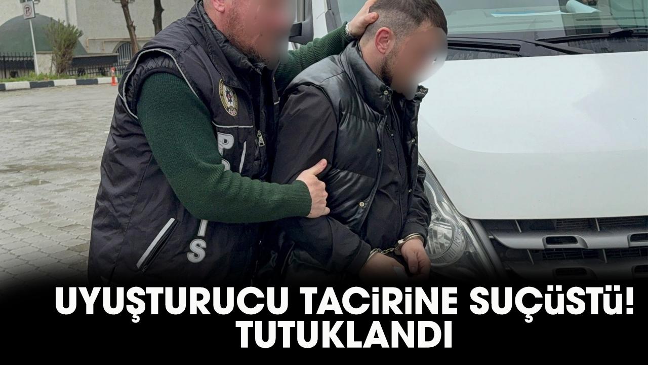 Samsun'da uyuşturucu tacirine suçüstü