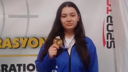 Samsunlu Eylül Beren Kuşulu Türkiye üçüncüsü